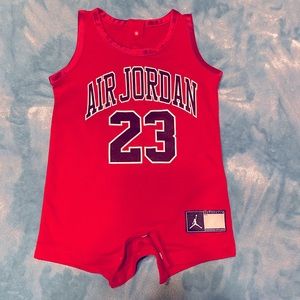 Jordan muscle tank shorts outfit 0-3